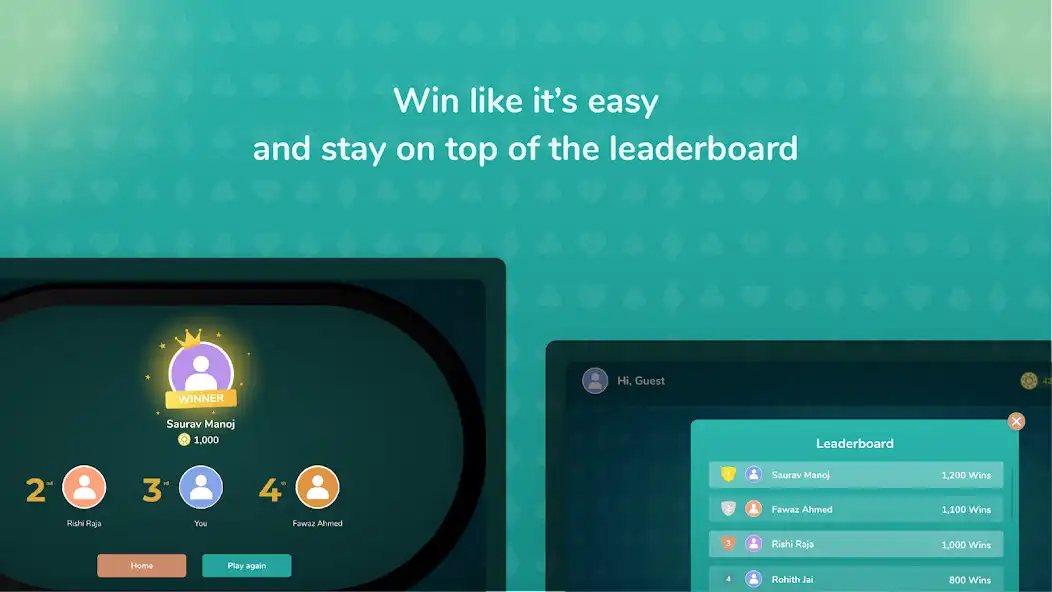 Play Callbreak Club as an online game Callbreak Club with UptoPlay