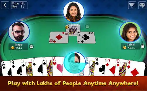 Play Callbreak Gold - Multiplayer  and enjoy Callbreak Gold - Multiplayer with UptoPlay