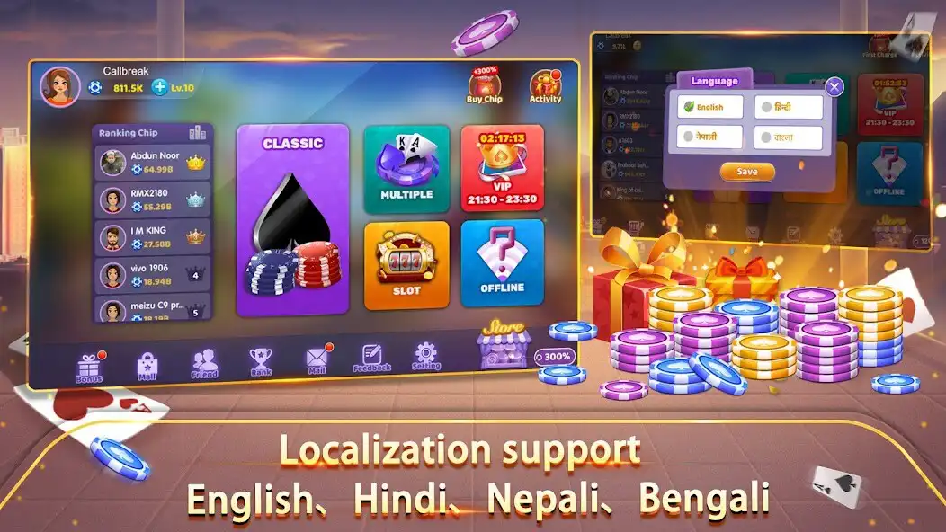Play Call Break Online: Tash Game  and enjoy Call Break Online: Tash Game with UptoPlay