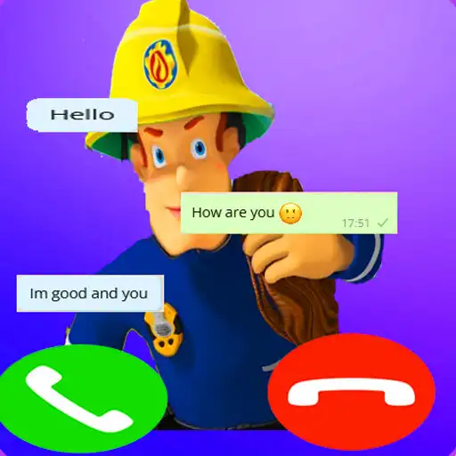 Play call chat fireman sam prank APK