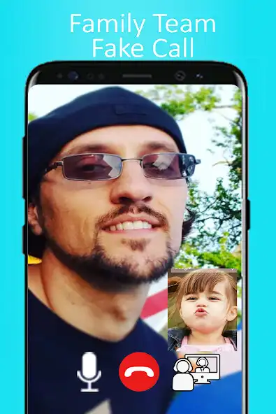 Play Call  Chat With Family Team - Fake Video Call as an online game Call  Chat With Family Team - Fake Video Call with UptoPlay