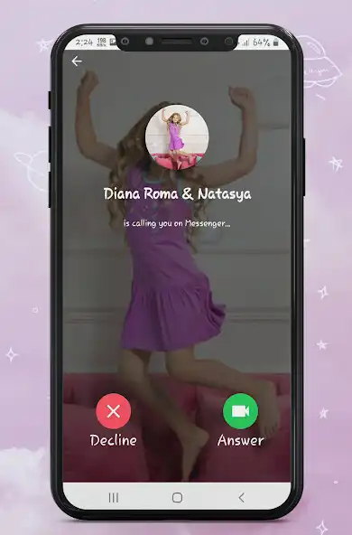 Play Call Diana Roma with Nastya as an online game Call Diana Roma with Nastya with UptoPlay