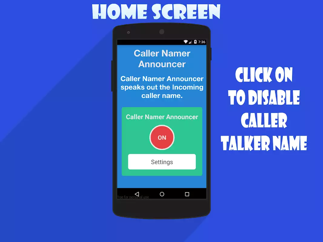 Play Caller Name Announcer Lite