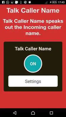 Play Caller Name Talker for Android