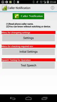 Play Caller Notification