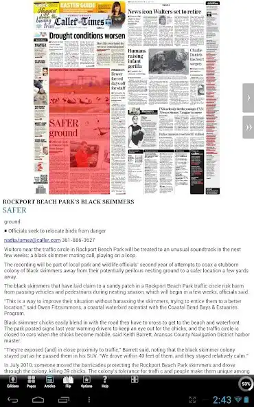 Play Caller Times eEdition as an online game Caller Times eEdition with UptoPlay
