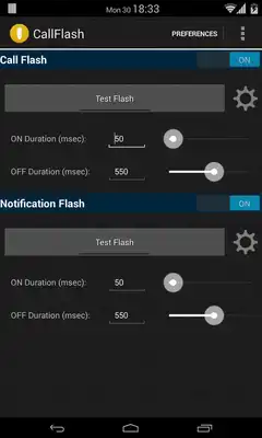 Play Call Flash: Alert on Call-SMS