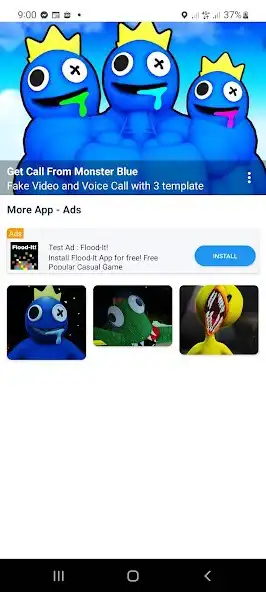 Play Call from Monster Blue  and enjoy Call from Monster Blue with UptoPlay