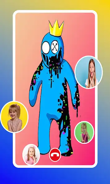 Play Call From Rainbow Friends fake as an online game Call From Rainbow Friends fake with UptoPlay