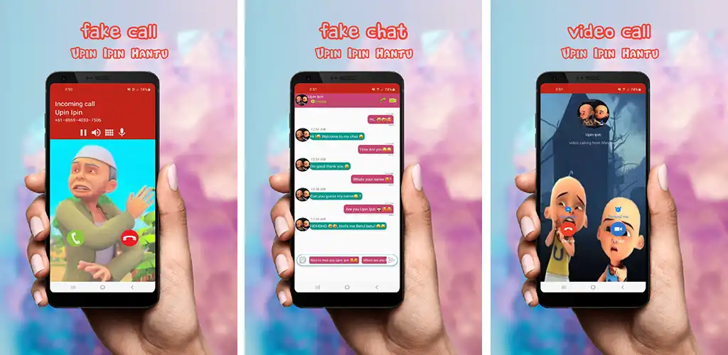 Play Call from Upin Ipin Hantu Game  and enjoy Call from Upin Ipin Hantu Game with UptoPlay