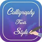 Free play online Calligraphy Fonts free Style APK