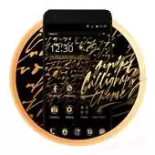 Free play online Calligraphy Theme for Huawei P8 P9 P10  Samsung APK