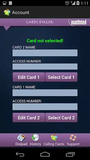 Play Calling Card Dialer as an online game Calling Card Dialer with UptoPlay