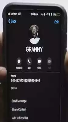 Play Calling fake from granny bad Play Calling fake from granny bad
