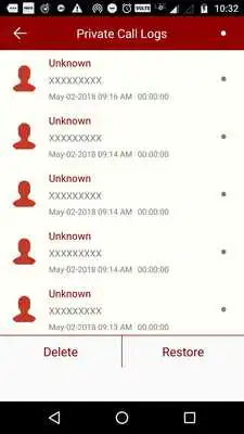 Play Call Logs Hider
