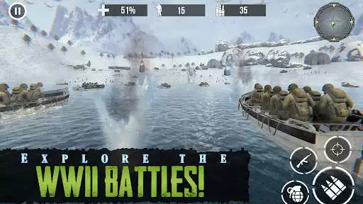 Play Call of Battleground War WW2  and enjoy Call of Battleground War WW2 with UptoPlay