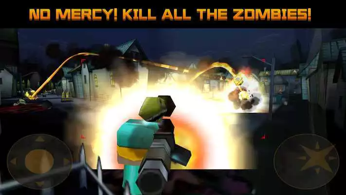 Play Call of Cube Zombie: Save My World