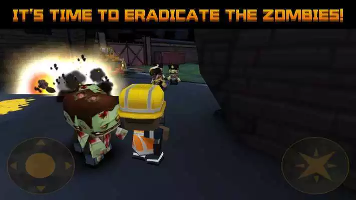 Play Call of Cube Zombie: Save My World