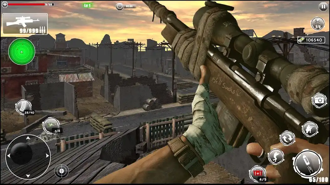 Play CALL OF SNIPER WAR ULTIMATE BATTLEFIELD as an online game CALL OF SNIPER WAR ULTIMATE BATTLEFIELD with UptoPlay