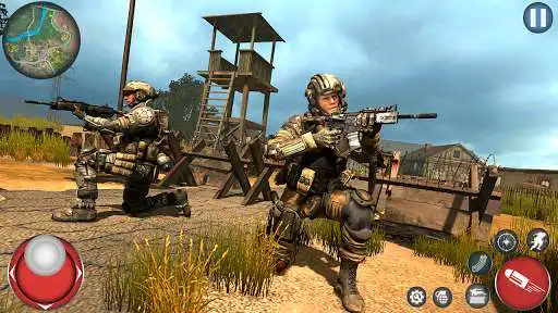 Play Call on War Duty FPS Modern - Gun Shooting Games as an online game Call on War Duty FPS Modern - Gun Shooting Games with UptoPlay