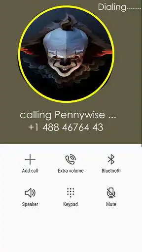 Play call pennywise scary clown as an online game call pennywise scary clown with UptoPlay