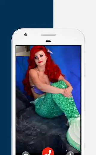 Play Call Princess Mermaid - fake video call game  and enjoy Call Princess Mermaid - fake video call game with UptoPlay