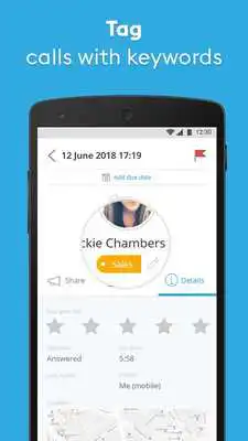 Play Call productivity with notes, tags  reminders