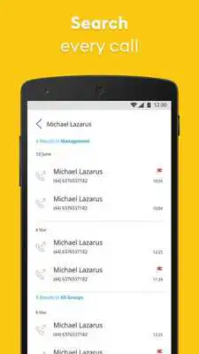 Play Call productivity with notes, tags  reminders