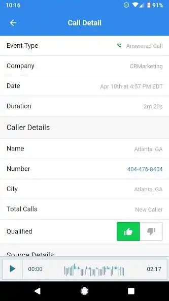 Play CallRail as an online game CallRail with UptoPlay