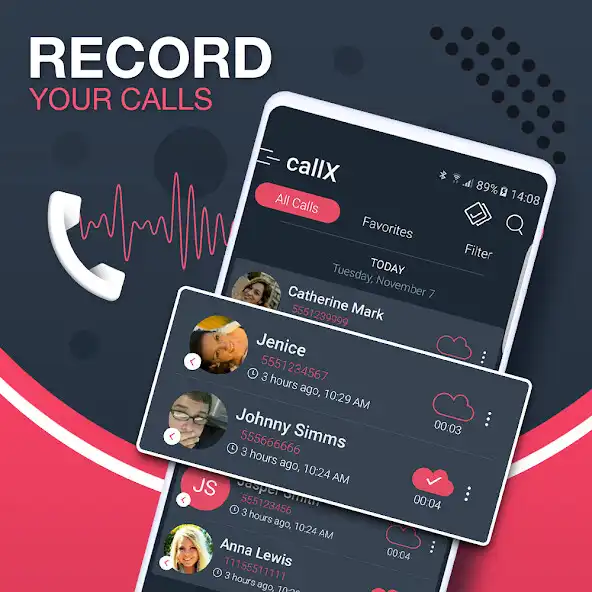 Play Call Recorder - callX  and enjoy Call Recorder - callX with UptoPlay