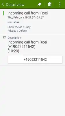 Play Calls and SMS to Calendar Free