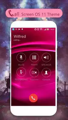 Play Call Screen IOS 11 Theme