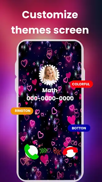 Play Call Screen Themes: Color Call as an online game Call Screen Themes: Color Call with UptoPlay