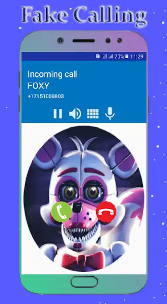 Play Call Simulator Foxy  and enjoy Call Simulator Foxy with UptoPlay