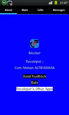 Play Call  SMS Blocker