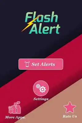 Play Call/SMS  Flash Alert