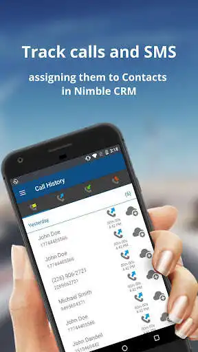 Play Call Tracker for Nimble CRM