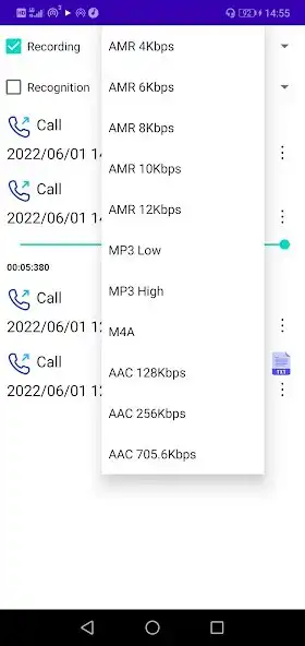 Play Call Transcribe Record as an online game Call Transcribe Record with UptoPlay