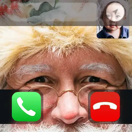 Play Call vid Santa phone game APK