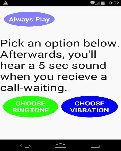 Play Call Waiting Ringer  No Ads as an online game Call Waiting Ringer  No Ads with UptoPlay