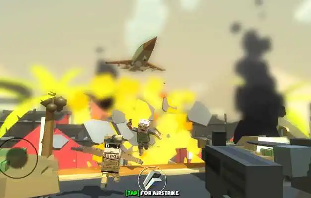 Play Cally Duty Blocky Warfare FPS