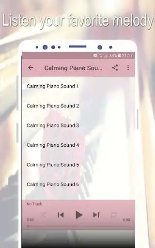 Play Calming Piano Sounds  and enjoy Calming Piano Sounds with UptoPlay