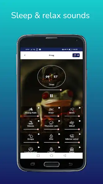Play Calm Sounds: Sleep, Meditate  and enjoy Calm Sounds: Sleep, Meditate with UptoPlay