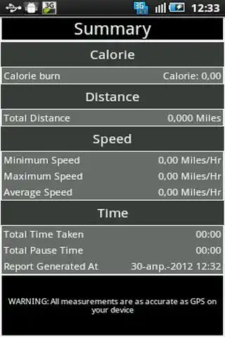Play Calorie Counter GPS Run&Walk as an online game Calorie Counter GPS Run&Walk with UptoPlay