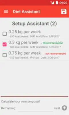 Play Calorie counter Life Balance