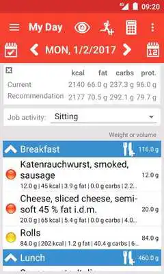 Play Calorie counter Life Balance