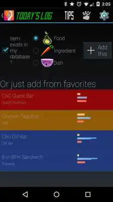 Play Calorie Counter Macros