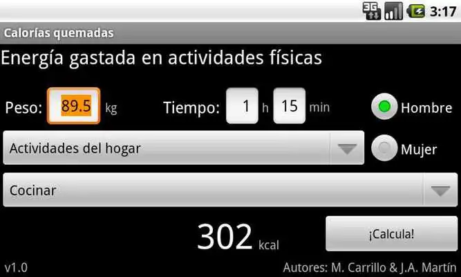 Play Calories Burned