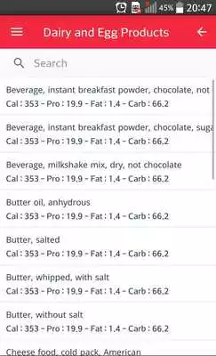 Play Calories in Food