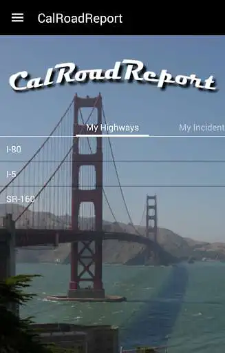 Play CalRoadReport Travel & Traffic as an online game CalRoadReport Travel & Traffic with UptoPlay